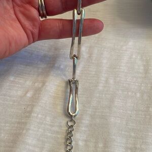 VINTAGE Silpada SS bracelet. 7.5-8.5 (adjustable)